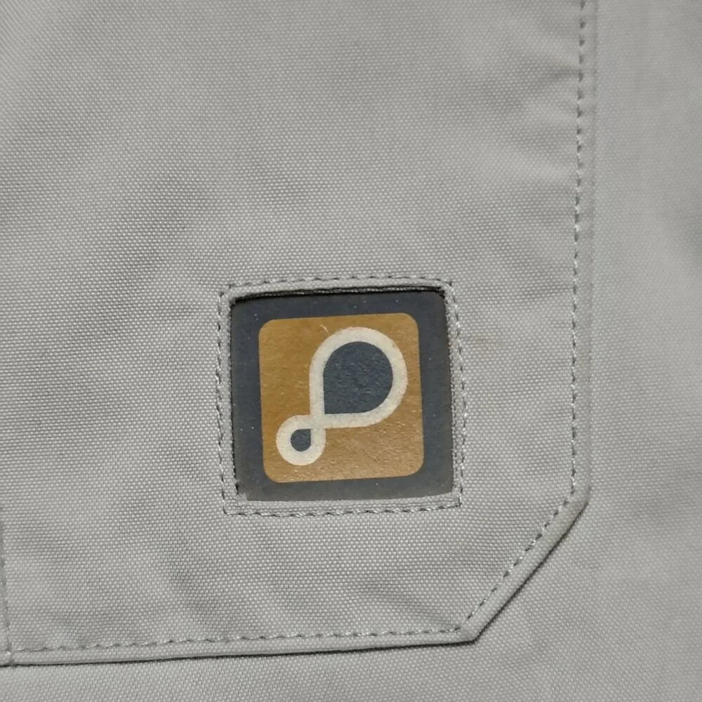 BURTON Snowboard Pants Women M Gray BIOLITE Insulated Straight Leg Distressed - Picture 4 of 8